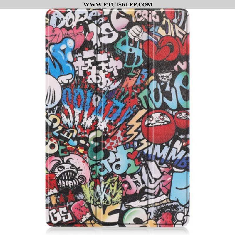 Etui Na Telefon do Samsung Galaxy Tab S8 Plus / Tab S7 Plus Pojemnik Na Ołówki Graffiti